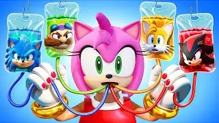 Dari Kutu Buku Menjadi Cantik Amy Rose / Perubahan Superhero yang Ekstrim!