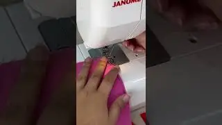 Calcador de bainha enrolada Janome!