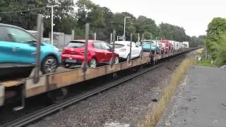 EWS Enterprise. (66134 on 6X38 @ Micheldever)