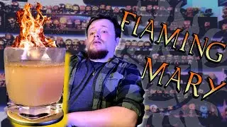 The Flaming Mary -- A Supernatural Cocktail with a Fiery Twist!