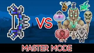 Terraria 1.4.3.2 - Pulse Bow vs ALL Bosses (Master Mode)