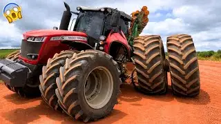 CUPIM DE FERRO😱😂 QUEBROU O EIXO DO TRATOR - OBSERVA&Ccedil;&Otilde;ES DO AGRO 