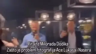 Aca Lukas objavio snimak Dodikovih prijatelja sa Naserom Oricem