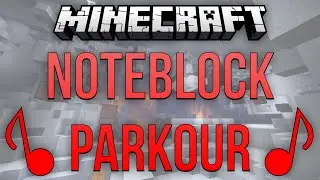 Minecraft - NOTE BLOCK PARKOUR RACE! (New Musical Parkour Map) w/ TheIronMango & ScreenRager!