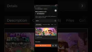 Como baixar addons/mods no curseforge pra celular #minecraft#curseforge