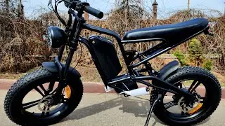 🔥 MONSTER 2024🔥 Мощный🔥Мягкий 🔥Электровелосипед Фэтбайк IKINGI S 6 PRO (500\240w) 60v-23ah Гарантия!