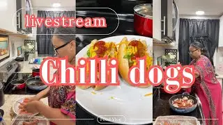 I&rsquo;m cooking chilli dogs✨ #snowstorm
