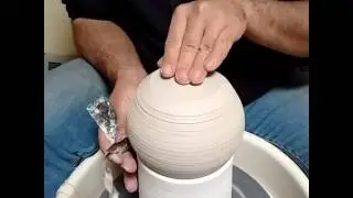 Trimming Lidded Form with lid