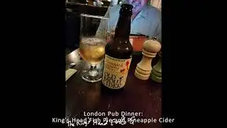 Fish Pie and Fruity Cider: York vs London