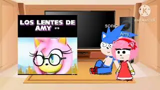 Sonic e Amy react to sonamy (gacha club)