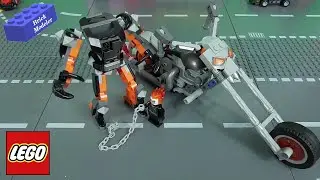 Lego Marvel 76245 - Ghost Rider Mech & Bike - Speedbuild
