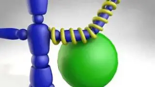 c4d r12 IK Dynamics Test