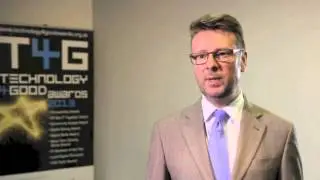 Tristan Wilkinson Go ON UK at Tech4Good Awards 2013
