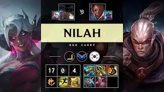 Nilah ADC vs Lucian - KR Diamond Patch 25.15