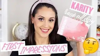 Karity Ros&eacute; All Day Eyeshadow Palette First Impressions