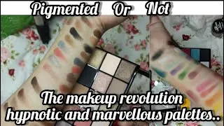 The makeup REVOLUTION RELOADED MARVELLOUS MATTES AND HYPNOTIC EYESHADOW [REVIEW] {UNPACKING}