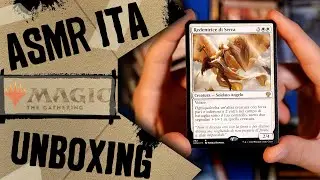 ASMR ITA: UNBOXING di Dominaria Unita. Spacchettiamo 5 pacchetti di carte Magic (3/6)