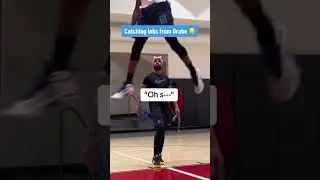 Drake couldn't believe it 😂 (via @hamilt0njr/TT)