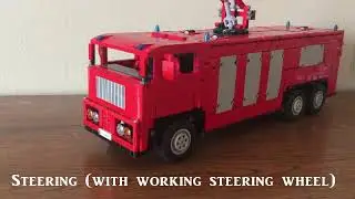 LEGO Technic Fire Truck with Water Cannon