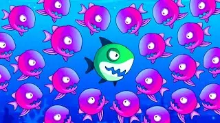 What Happened? Fishdom Ads New Update Games - Fish Eater Io Part 213 Gameplay