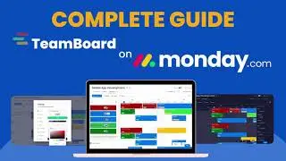 Demo TeamBoard Resource Planning & Project Management for monday.com