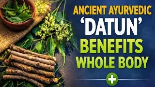 How does the ancient oral care habit 'datun' benefit whole body?