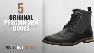 Top 10 Original Penguin Men Boots [ Winter 2018 ]: Original Penguin Men's Nathan Harness Boot,