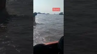 2 operation boat ⛵ in sea #shorts