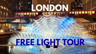 London Winter 2026/London Eye Views and Canary Wharf FREE Light Show Guide