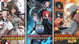 M0 Ye Shunguang / M0 Miyabi Disorder / M1 Soldier 11 | Shiyu Defense 05 100k pts | ZZZ 2.5