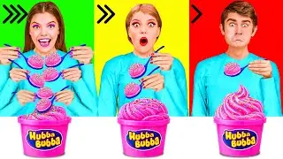 Быстрая Средняя или Медленная Скорость Еды Челлендж | Удивительные Кухонные Рецепты AZaZa Challenge