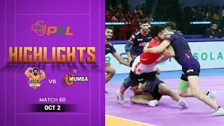 Pro Kabaddi Highlights: #GujaratGiants vs #UMumba | October 2 | PKL Season 12