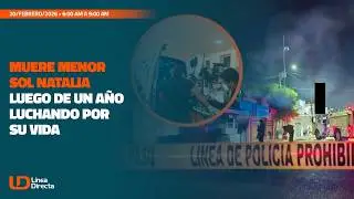 Muere menor Sol Natalia luego de un a&ntilde;o luchando por su vida