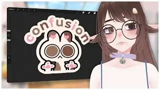 POV: Beginner Artist Struggles With Art and Making Merch 🍡 🍥【Procreate + PenPot】
