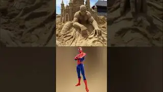 Sand arts of avengers 😱😨😱?#marvel #sand #art #techmarvel