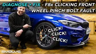 F8x M2/M3/M4 Front Wheel Click - Diagnose + Fix
