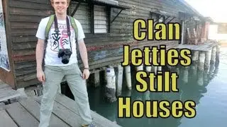 Clan Jetties Stilt Houses of the Penang Heritage Trail located in George Town, Penang, Malaysia