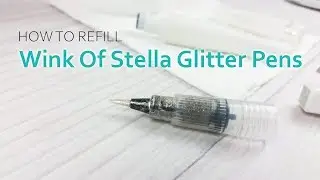 Лайфхаки для рукоделия: как заправить ручки-кисти Wink Of Stella Glitter ✅💥