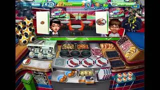 Cooking Fever Challenge 2024 Sports Bar ⚽️Level 1 - 5 3 Stars All Levels ⭐️