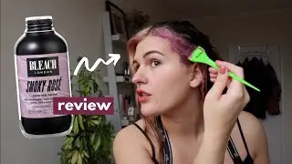 PINK FRINGE?! Smoky Rose Bleach London Review | vegan + cruelty free