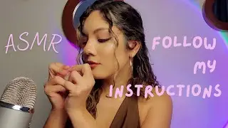 Fun little Follow my Instructions ASMR 🔦🦕🐳🐣
