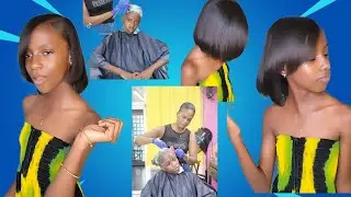 watch me perm my daughter's natural 4C hair for the first time