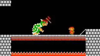 When the DOOM music kicks in (Super Mario)