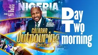 CALABAR OUTPOURING 2026 || Apostle Johnson Suleman || January 15th, 2026. (Day2 Morning)