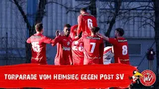 Torparade vom 5-0 Heimsieg gegen Post SV ⚽
