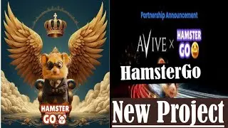 HamsterGo New Airdrop ll Supported by Avive Network ll SAQLAIN Free Earning