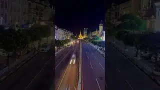 Night Life Yangon city #yangon_city #yangonmyanmar #downtown