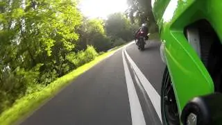 Kawasaki ZX-10 GO-PRO ON-BOARD #2