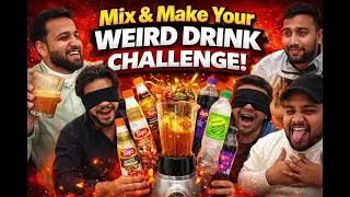 mix & make your weird 😰 drink 🍷 challenge