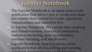 Jupyter Notebook Tutorial